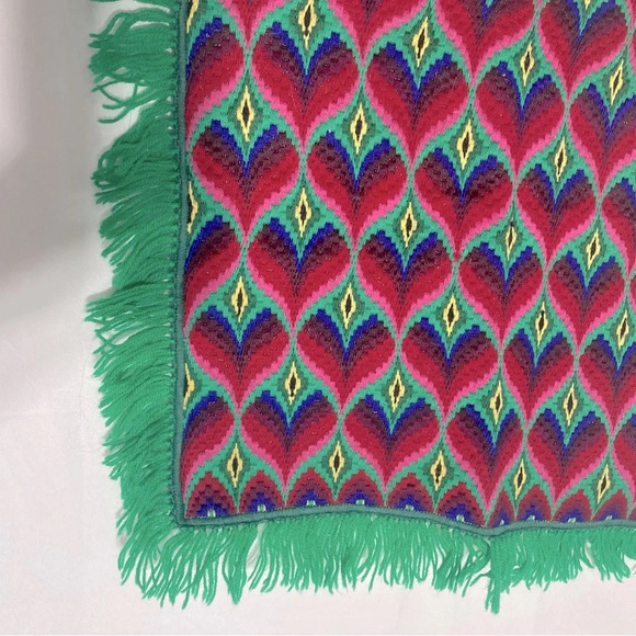 Vintage Handmade Woven Tapestry Art Decor - Picture 9 of 13